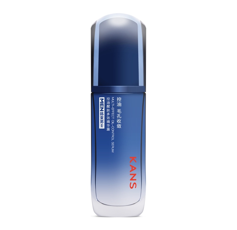 

Сыворотка для лица Kans Men Care Multi-effect Oil-control антивозрастная 3 в 1 для контроля жирности кожи для мужчин 80 мл