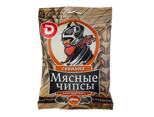 

Чипсы мясные из свинины Дымов Классические 25 г
