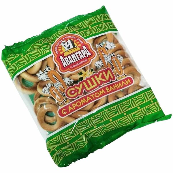 Сушки Авангард с ароматом ванили 300г