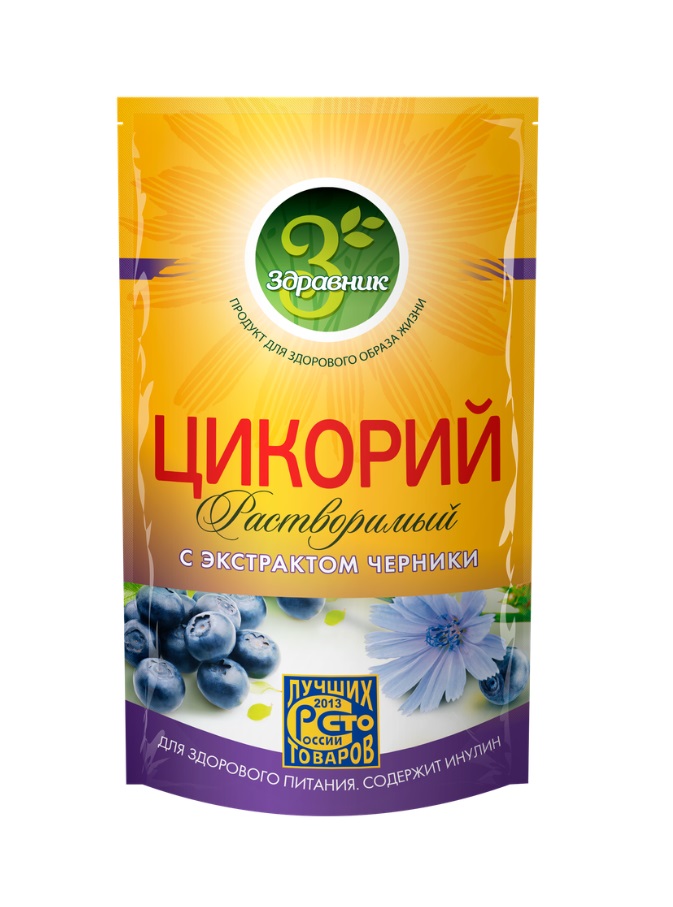 

Цикорий растворимый Здравник с экстрактом черники 85 г