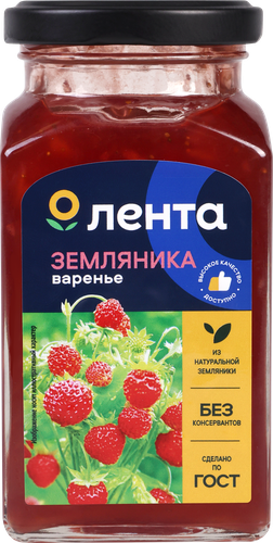 

Варенье ЛЕНТА Земляника