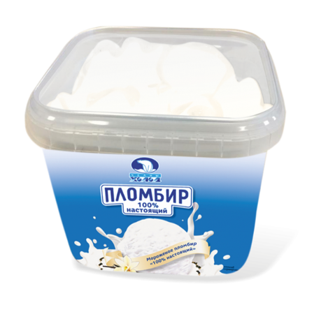 Мороженое Челны Холод 100% настоящий пломбир ванильный 500 г
