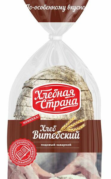 Хлеб Хлебная страна Витебский заварной нарезка 350 г