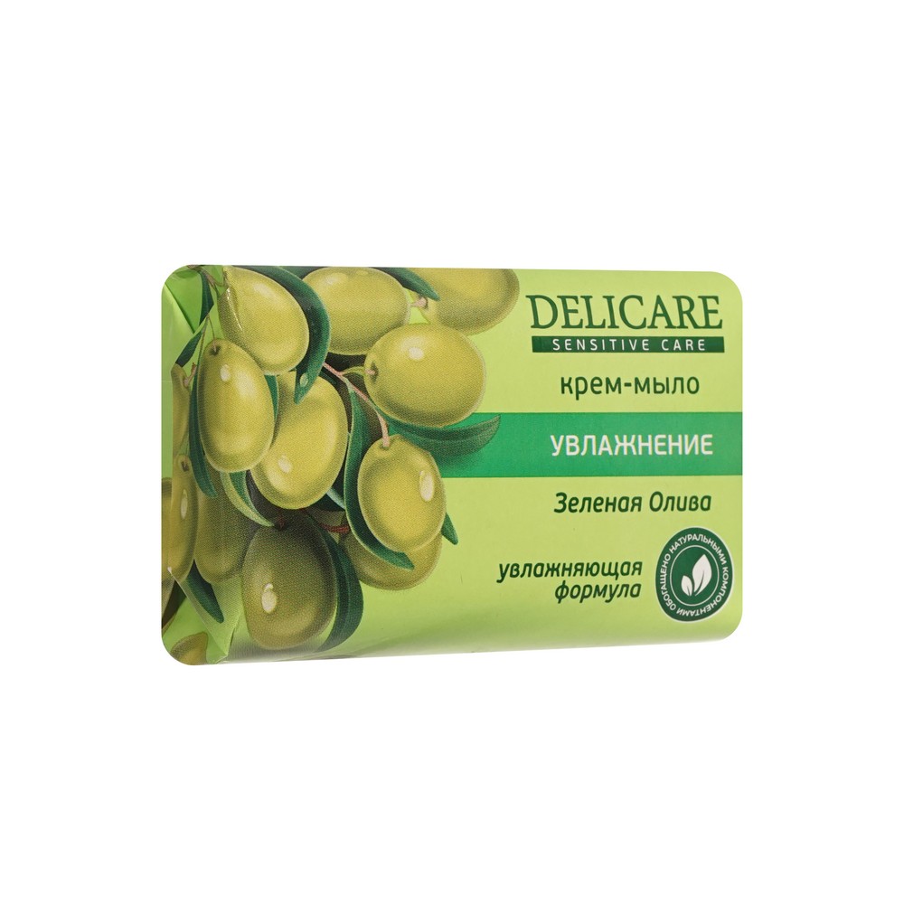 

Туалетное крем-мыло Delicare Зеленая Олива 90 г