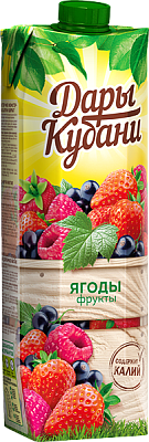 Нектар Дары Кубани из смеси ягод и фруктов 950 мл
