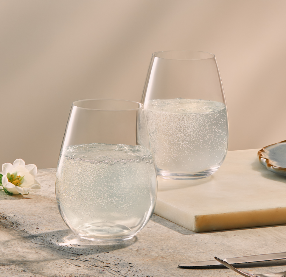 

Набор стаканов Азбука Вкуса Детали Эстетика для воды хрустальное стекло 2 шт. х 550 мл