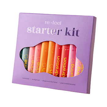 

Набор Re-feel Starter kit, 10 стиков x 6.5 г, Россия