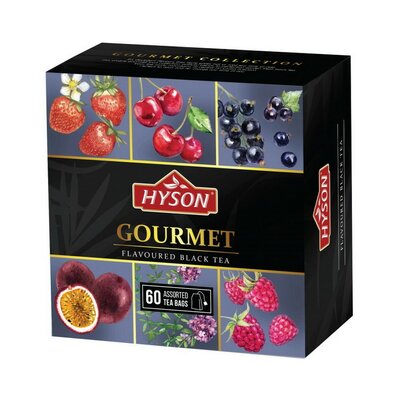 Чай черный Hyson Фруктовая Коллекция цейл аром 6 аром 60п*1,5г