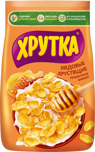 

Хлопья Хрутка кукурузные медовые 270 г