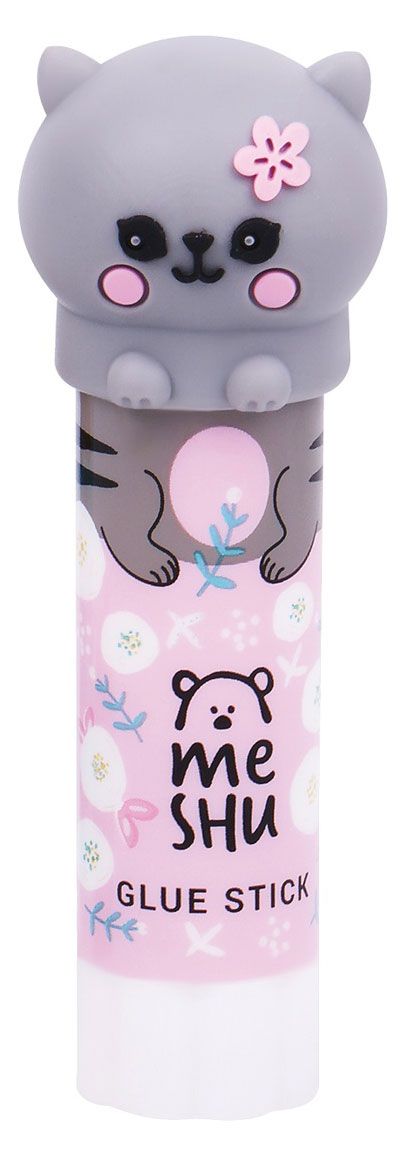 

Клей-карандаш MeShu Animals с топпером в ассортименте 1 шт.