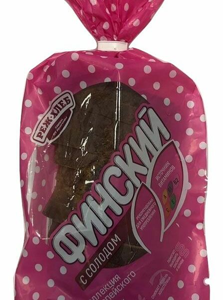 Хлеб Реж-Хлеб Финский заварной с солодом в нарезке 350 г