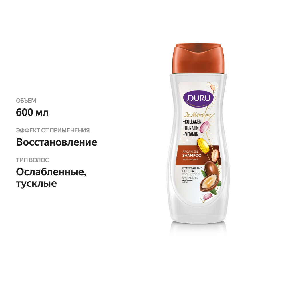 

Шампунь Duru для тусклых и ослабленных волос