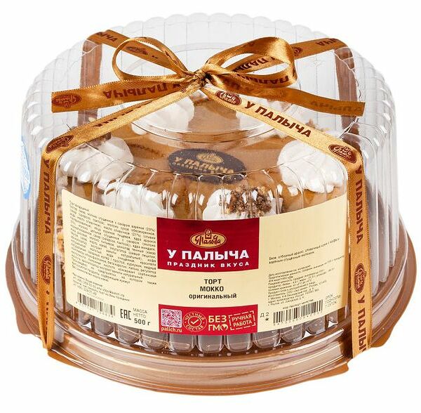 Торт воздушный Мокко У Палыча оригинальный 500 г