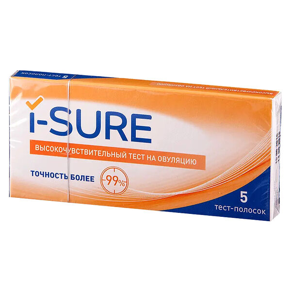 Тест на овуляцию I-Sure 5 шт