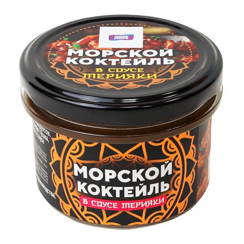 

Коктейль из морепродуктов Лунское море в соусе терияки 180 г