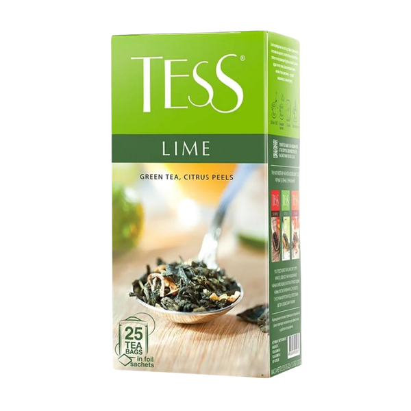 Чай Tess Lime зелёный 25 пакетиков