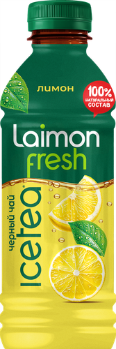 

Напиток безалкогольный Laimon Fresh Черный Чай с лимоном 500 мл