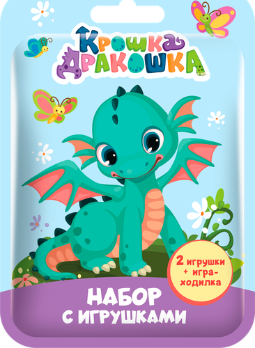

Игра настольная Крошка Дракошка ф/п, 20 г