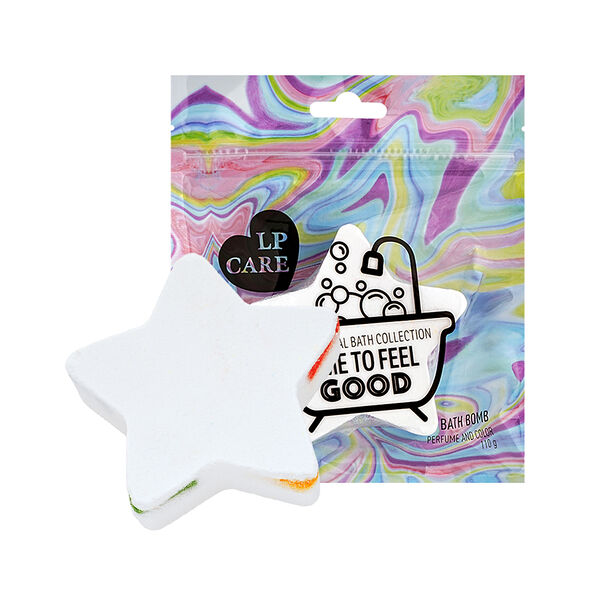 Бомбочка для ванны Lp Care Радужная звездочка 110 г