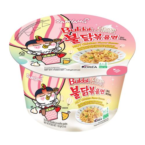 

Лапша быстрого приготовления Cream Carbonara Samyang 120 г
