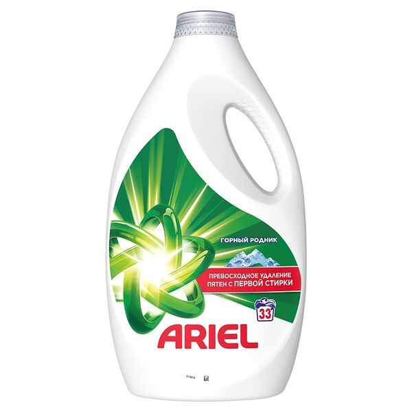 Гель для стирки Ariel Горный родник 2145 мл
