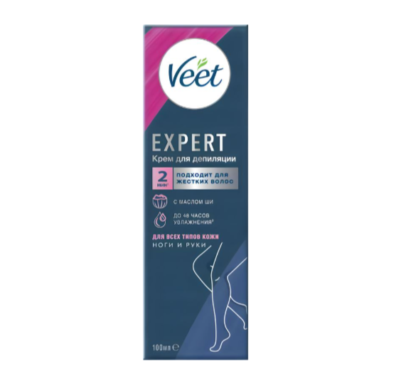 

Крем для депиляции Veet Expert для всех типов кожи 100 мл