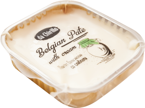 

Паштет Da Chirillo Бельгийский со сливками 200 г