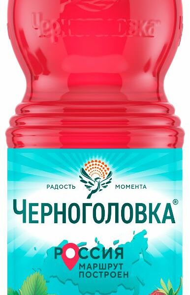 Напиток газированный Черноголовка земляника 1.5 л