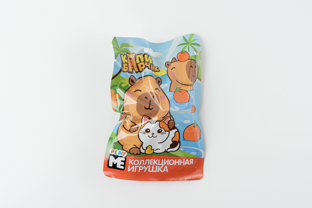 

Мягкая коллекционная игрушка Капибара 1 шт. в ассортименте