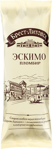 Мороженое Брест-Литовск эскимо пломбир 70 г