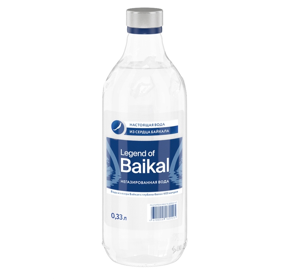 

Вода Legend of Baikal негазированная 0.33 л, Россия