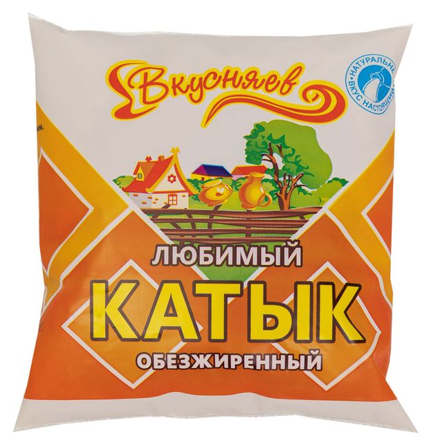 

Катык Вкусняев Любимый обезжиренный 500 мл