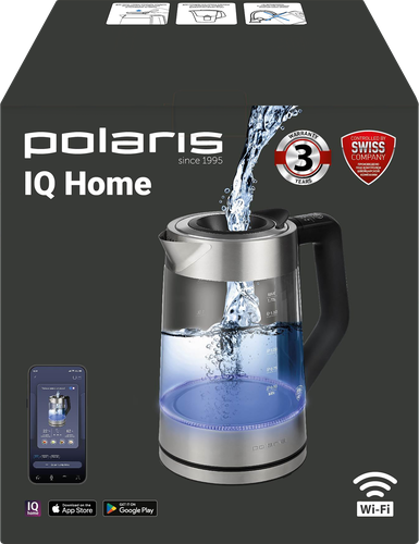 

Чайник электрический Polaris PWK 1725CGLD WIFI IQ Home, матовый