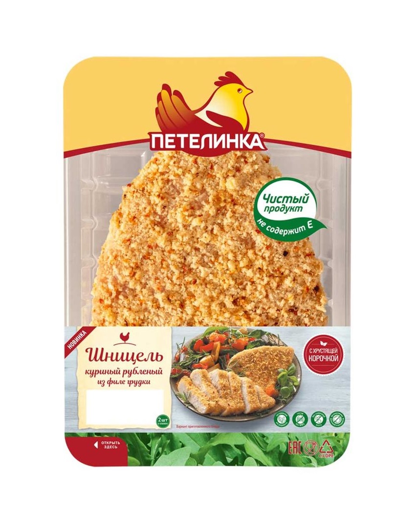

Шницель Петелинка куриный охлажденный 300 г