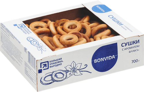 

Сушки Bonvida ваниль 700 г