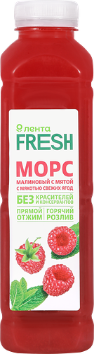 Морс Лента Fresh Малиновый с мятой 500 мл