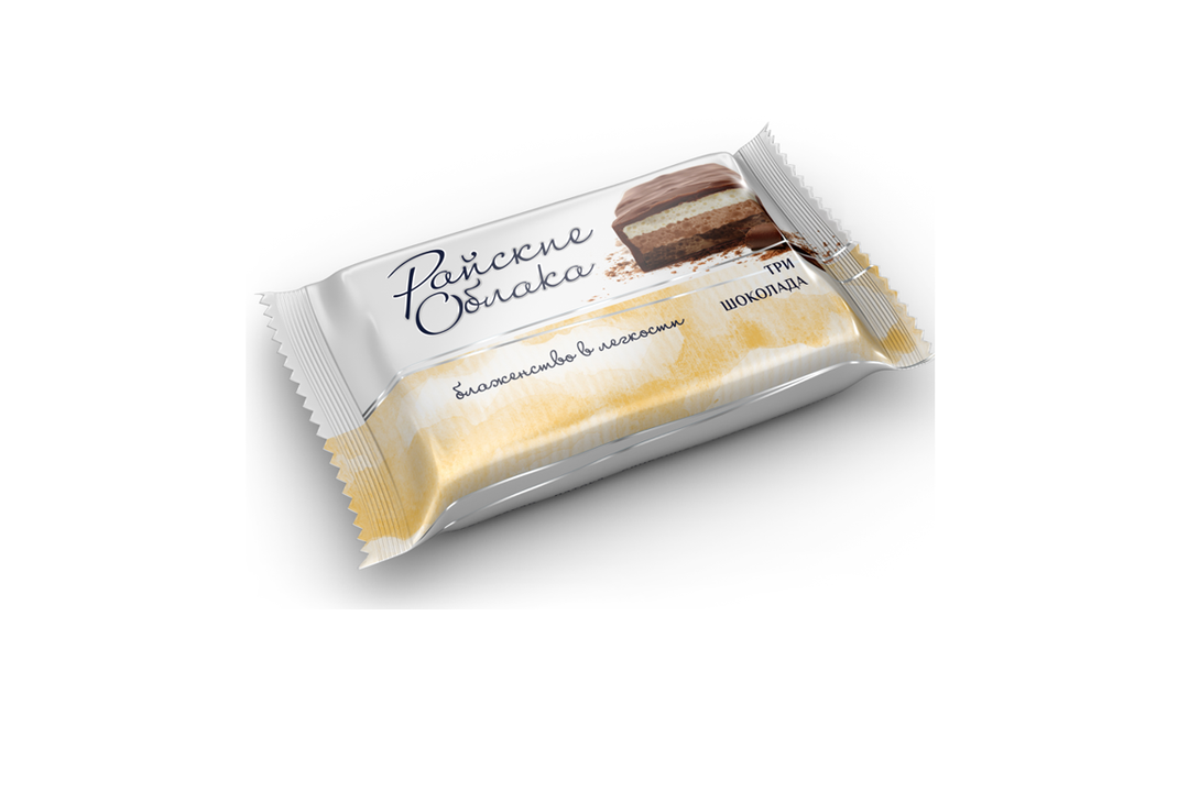 

Конфеты Райские облака Суфле три шоколада 200 г