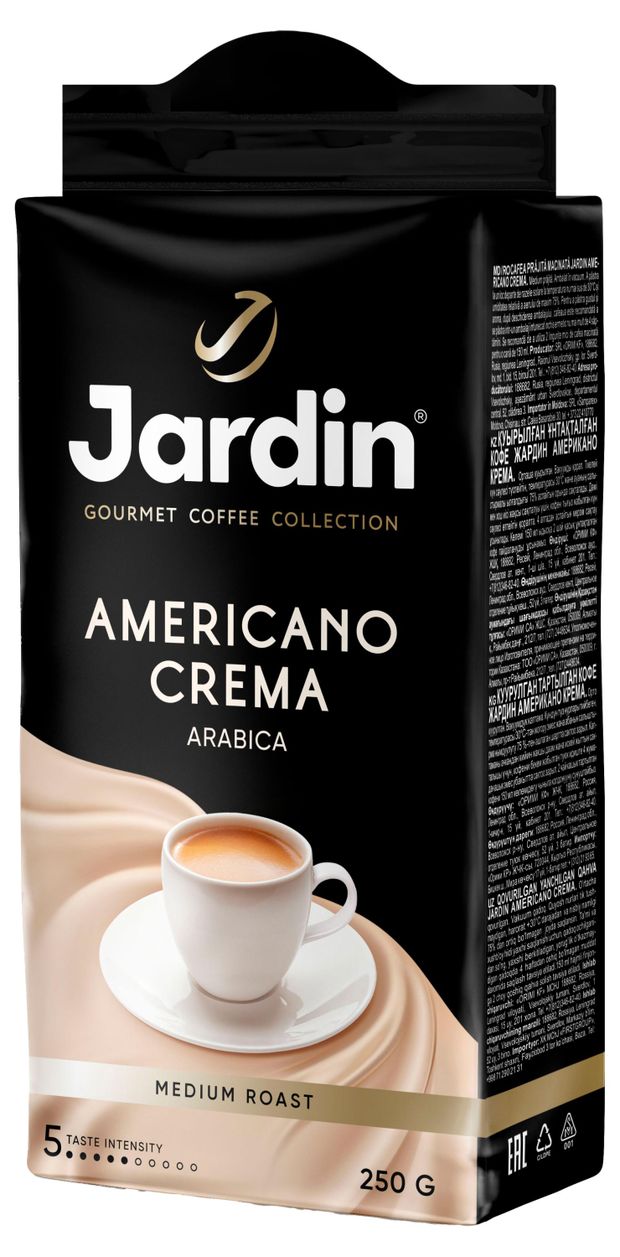 

Кофе молотый Jardin Americano Crema 250 г
