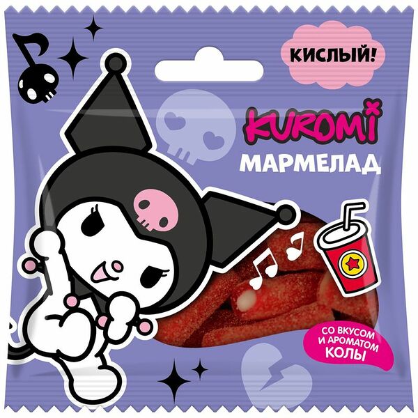 Мармелад Конфитрейд кислый с обсыпкой со вкусом и ароматом колы 45 г