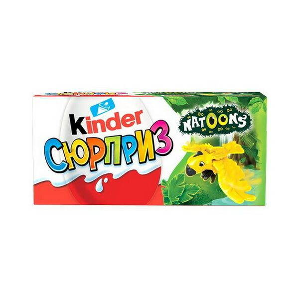 Яйцо Киндер Сюрприз из мол.шок. 60 гр Маша Россия Импортер в РБ ООО «Альфа-Дистрибьюция»
