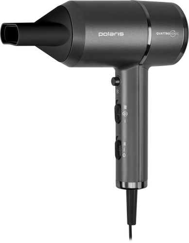 

Фен Polaris PHD 2044Ti Quattro Ionic графитовый