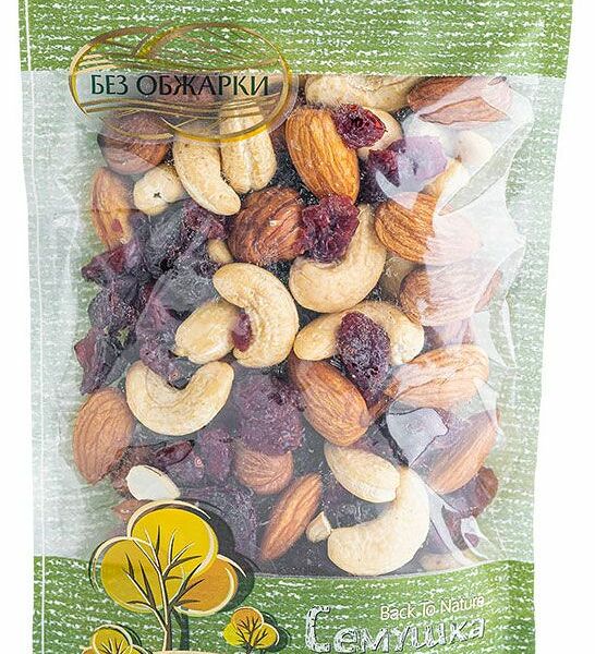Смесь орехов Семушка с клюквой 50 г