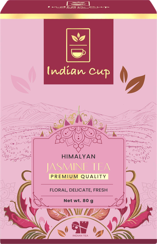 

Чай зеленый Indian Cup Гималайский жасминовый 80 г