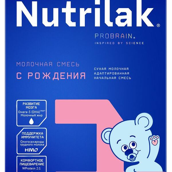 Смесь молочная Nutrilak Premium 1 с рождения 600 г