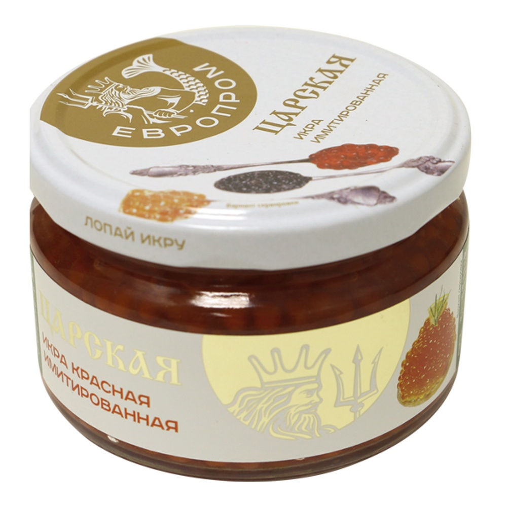 

Икра лососевая Царская Особая имитированная, 220г