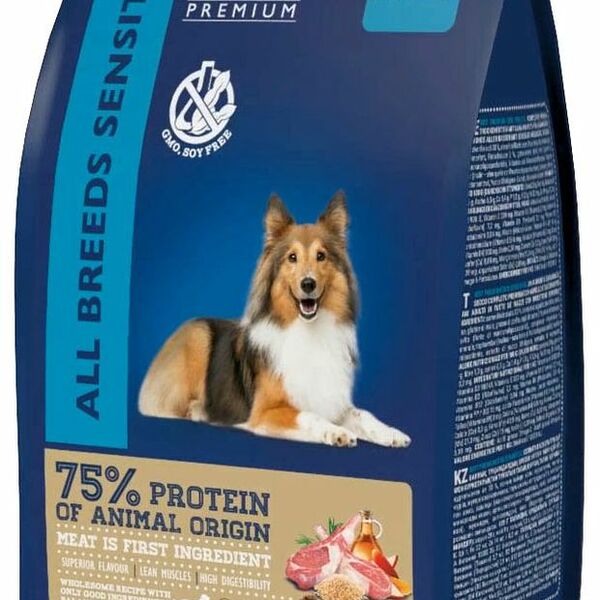 Сухой корм для собак Brit Premium Dog Sensitive с ягненком и индейкой с чувствительным пищеварением 1000 г