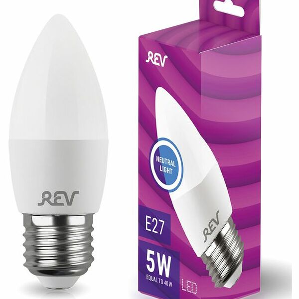 Лампа  Rev светодиодная E27 5 W