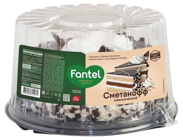 

Торт Fantel Сметанофф классический 650 г