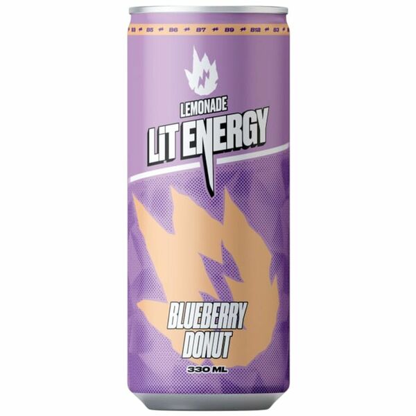 Напиток Lit Energy Lemonade Blueberry Donut газированный 330 мл