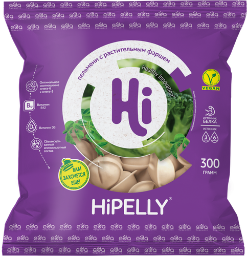 

Пельмени Hi Hipelly растительные 300 г